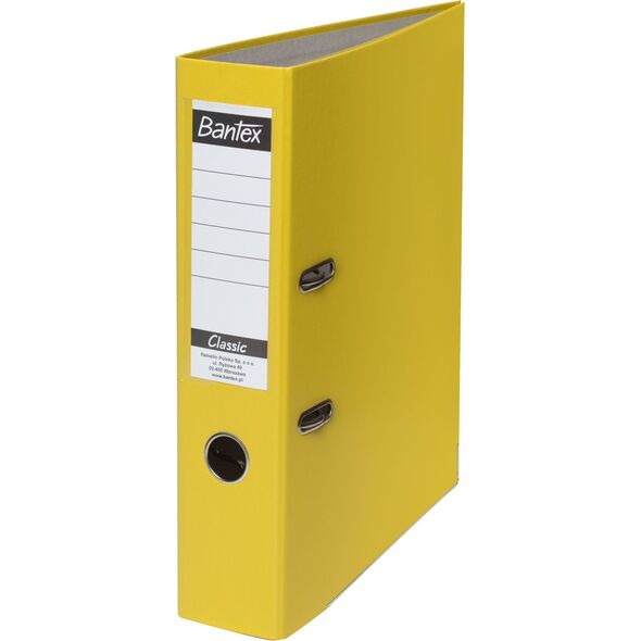 Segregator Bantex Budget dźwigniowy A4 50mm żółty (HAME0544) 4588471 5901466215142