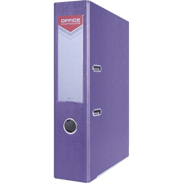 Segregator Office Products Officer dźwigniowy A4 75mm fioletowy (PBSX0770) 4588490 5901503652299