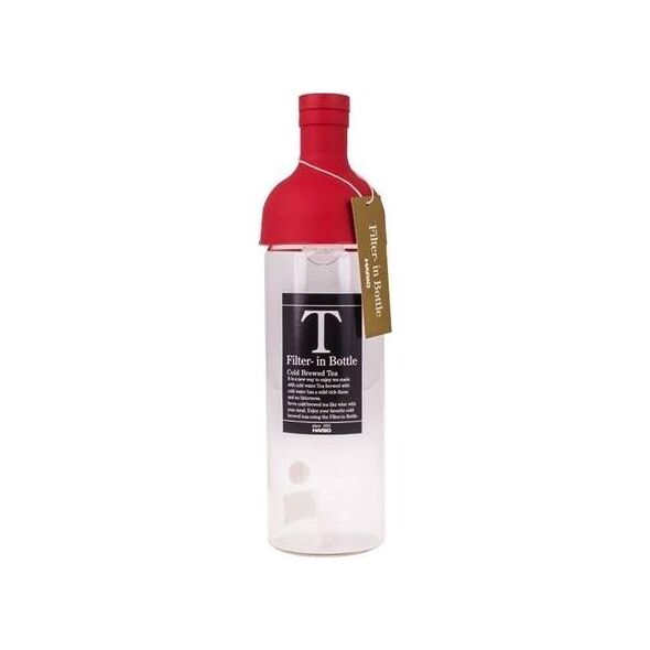 Hario Butelka z sitkiem czerwona 750 ml 4592697 4977642034419