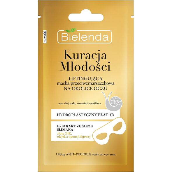 Bielenda Kuracja Młodości Hydroplastyczny Płat 3D 1 szt. 4631084 5902169030612