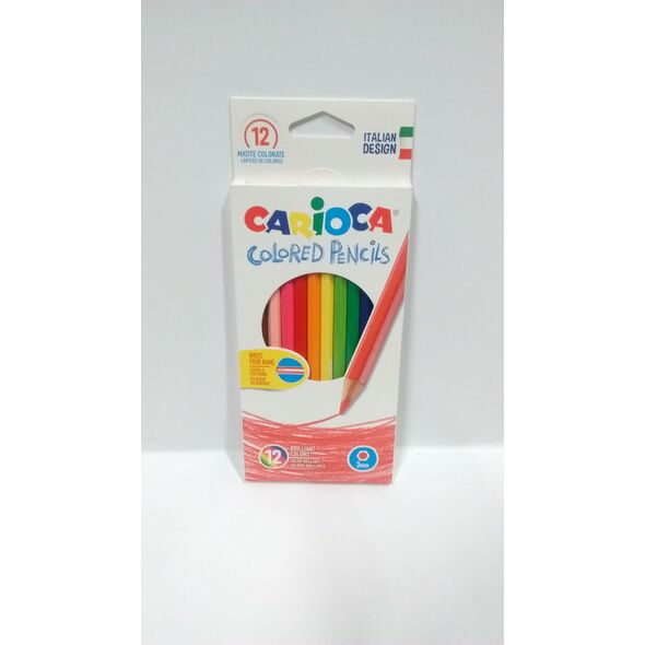 Carioca Kredki Carioca ołówkowe, 12 kolorów (40380) 4643961 8003511403805