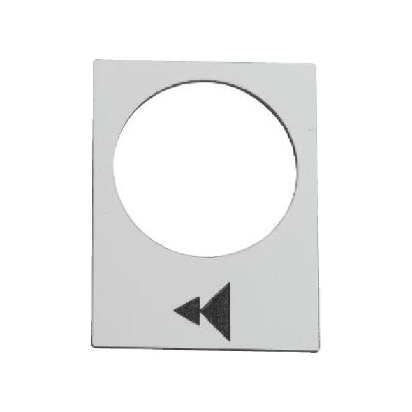 Schneider Electric Tabliczka opisowa biała prostokątna 30x40mm (ZB2BY4903) 4658910 3389110645552