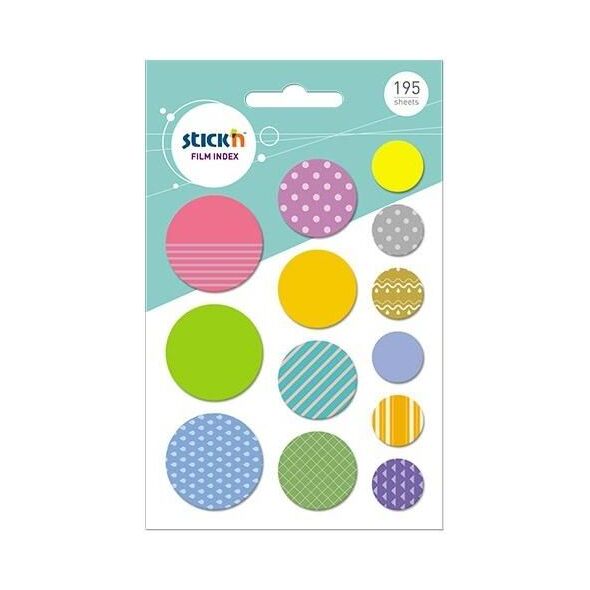 Stickn Zakładki indeksujące kształty Koła 4667219 4712759217610