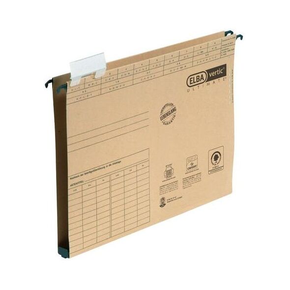 Elba Teczka wisząca z poszerzanym dnem Vertic1 2cm, 25 sztuk 4670581 4002030854529