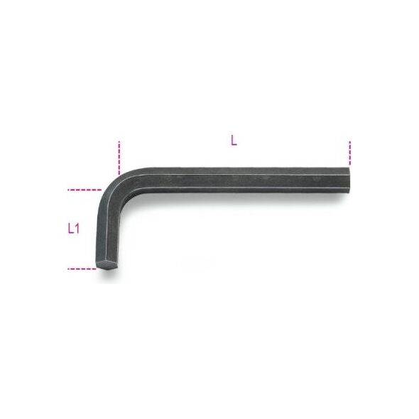 Beta Tools Klucz imbusowy typu L 24mm (96N-24) 4685601 8014230847139