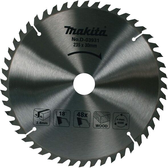 Makita Piła tarczowa MD-03931 235 x 30 mm HM 4759703 88381174367