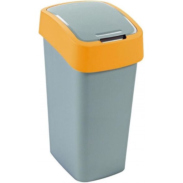 Kosz na śmieci Curver Pacific Flip do segregacji uchylny 50L żółty (CUR000174) 4902705 3253922172097
