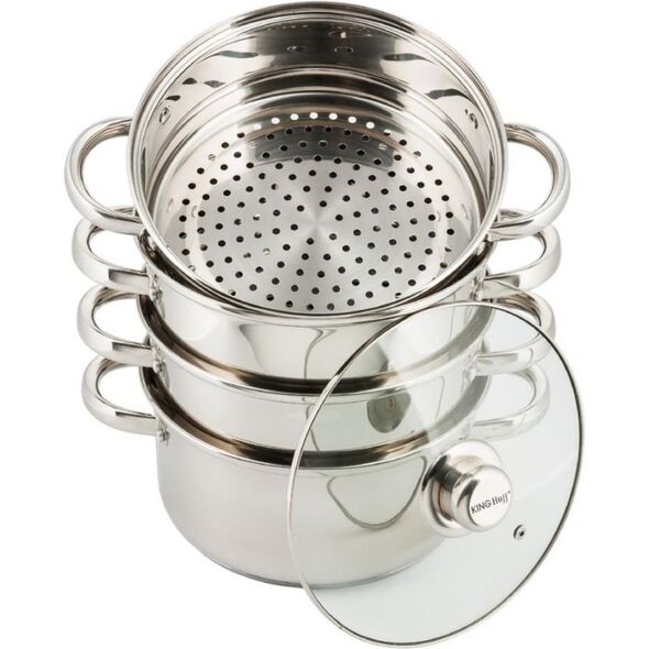 KingHoff Garnek do gotowania na parze 18cm (KH-3317) 4907133 5908287233171