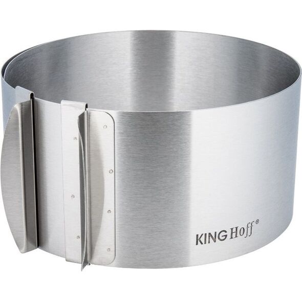 KingHoff REGULOWANA TORTOWNICA FORMA OBRĘCZ DO TORTÓW KINGHOFF KH-4614 4907809 5908287246140