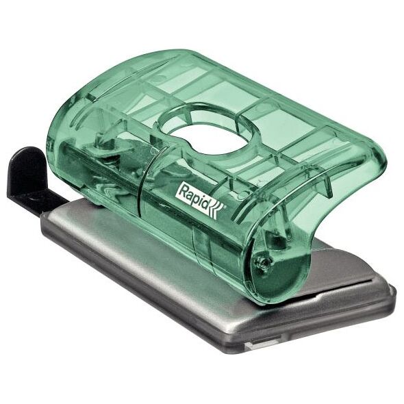 Dziurkacz Rapid mini ColourIce 10 kartek Zielony (5001332) 4936676 4051661030857