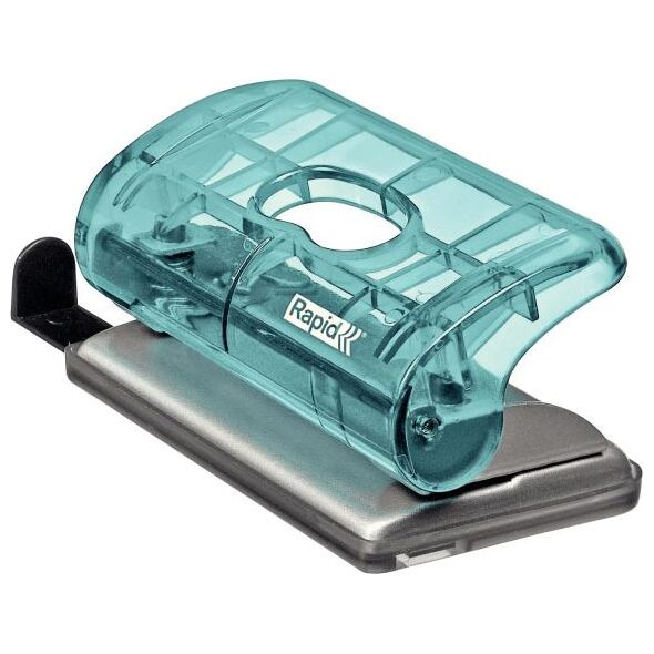 Dziurkacz Rapid mini ColourIce 10 kartek Niebieski (5001331) 4936677 4051661030840
