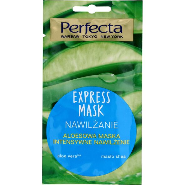 DAX Perfecta Express Mask Aloesowa Maska intensywne nawilżanie 8ml 4965002 5900525051356