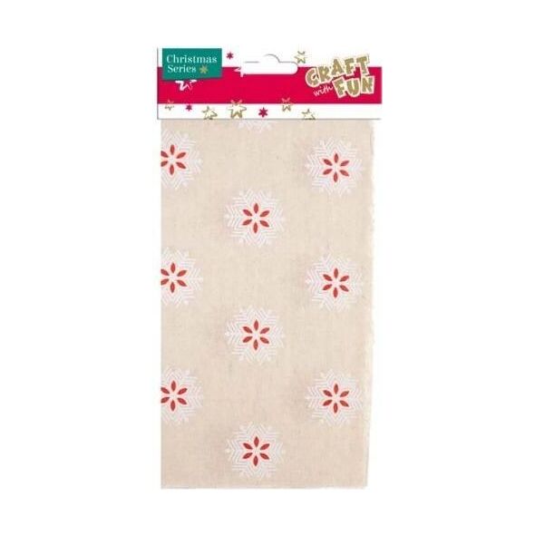 Craft with Fun Ozdoba dekoracyjna tkanina 45x50cm 4997395 5902643640047