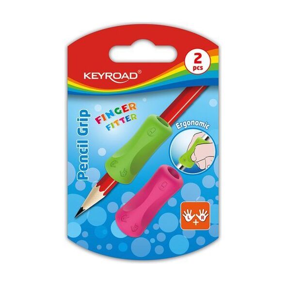 Keyroad GUMKA UNIWERSALNA PENCIL GRIP 2 SZT KEYROAD BLISTER 5288012 6954884595043