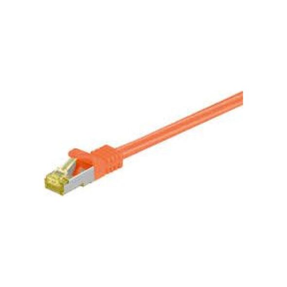 Equip Patchcord Cat 6a, SFTP, 0.25m, pomarańczowy (606601) 5320435 4015867204788