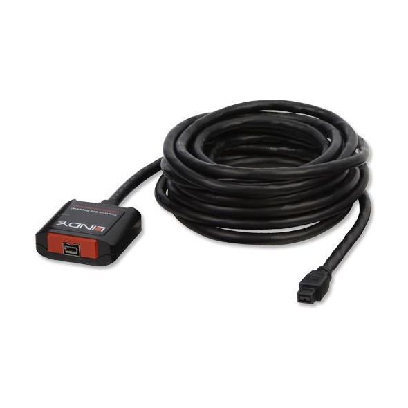 Lindy Firewire 9-pin - Firewire 9-pin, 5m, Czarny 5352874 4002888329187