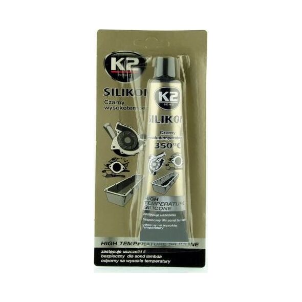K2 K2-SILIKON CZARNY 85G 350 ST. 5518325 5906534000798