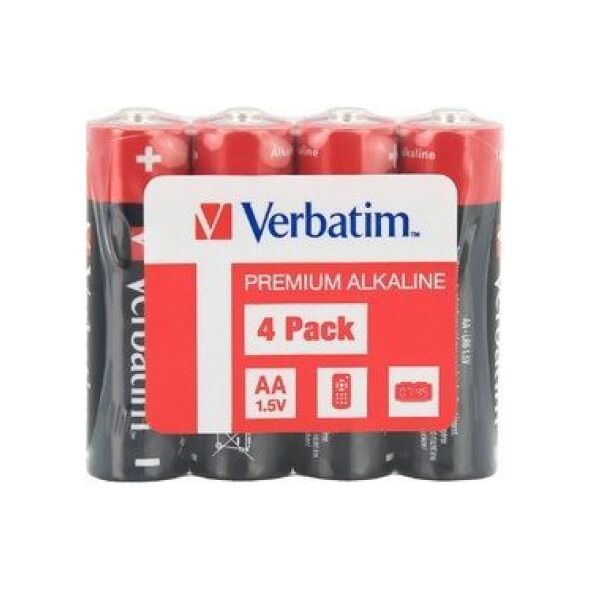 Verbatim Bateria AA / R6 4 szt. 5552981 23942495017