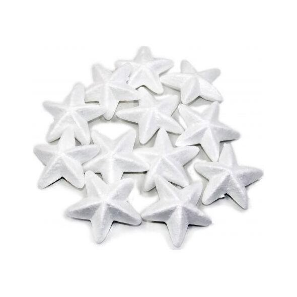 Craft with Fun CF OZDOBA DEK STYROP GWIAZDA 60MM OP12 12/48 5656129 5902643646193
