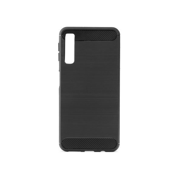 Etui Carbon Samsung A750 A7 2018 czarny /black 5660371 5901737933249