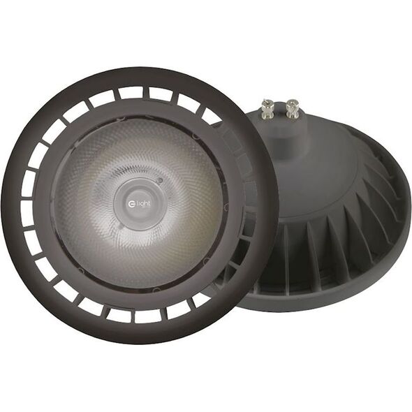 Eko-Light ŻARÓWKA AR111 - 10W GU10 3000K/ Szara 5785377 5902693730439