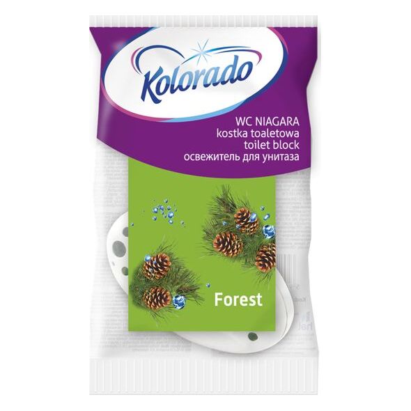 Kolorado Kostka toaletowa kolorado Niagara Leśna 35g uniwersalny 6015309 5902506002999