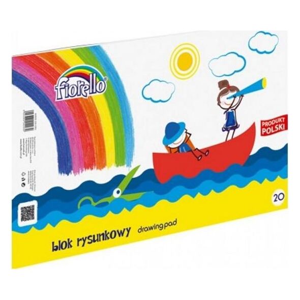 Fiorello Blok rysunkowy A3 20k biały 6038546 5903364242930
