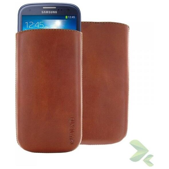 Valenta Valenta Pocket Classic - Skórzane Etui Wsuwka Samsung Galaxy S4/s Iii, Htc One I Inne (brązowy) 6042212 8718503411071