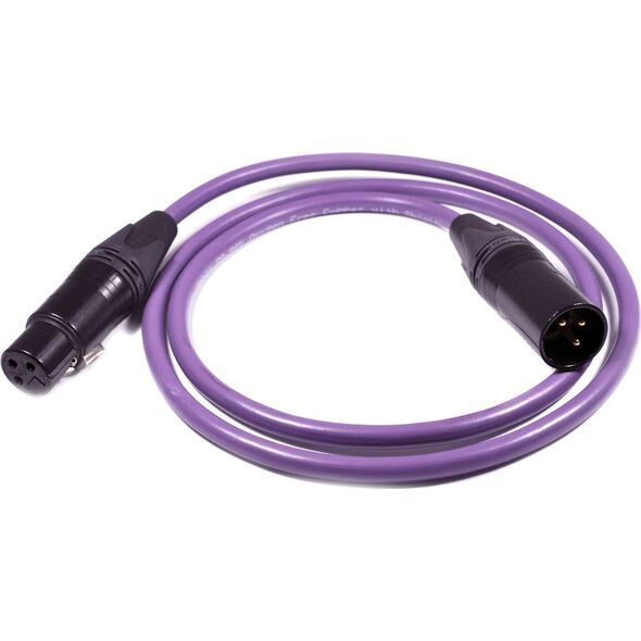 Kabel Melodika XLR - XLR 7m fioletowy 6094247 5907609000316