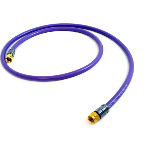 Kabel Melodika Antenowy (F) 10m fioletowy 6094332 5907609001078