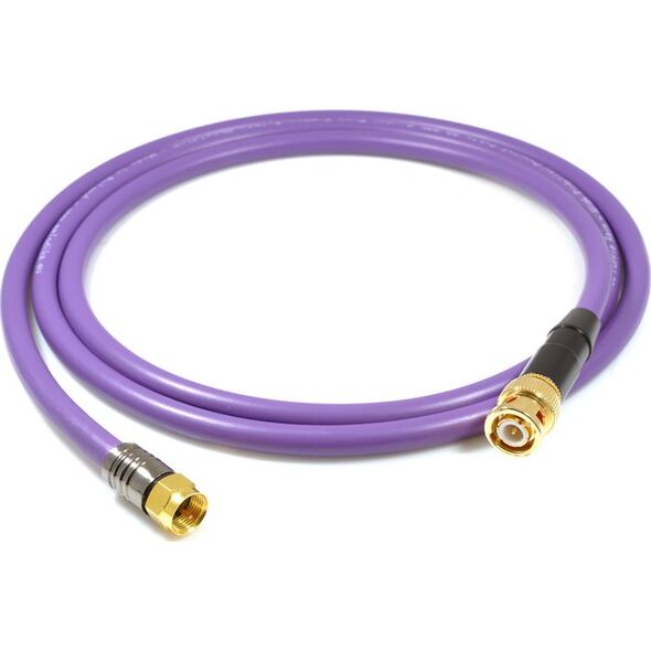 Kabel Melodika BNC - F 4m fioletowy 6094467 5907609005984