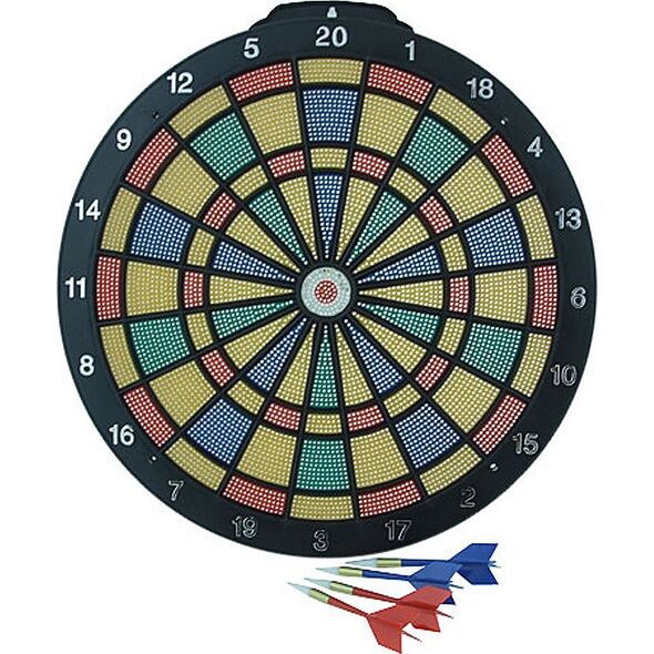 Tarcza dart plastikowa+6 rzutek (EB000837/BT26904) 6095585 8601501220076