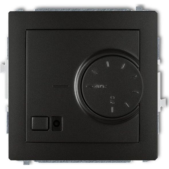 Karlik DECO Regulator temperatury elektroniczny z czujnikiem powietrznym czarny mat 12DRT-2 6213161 5901832001898