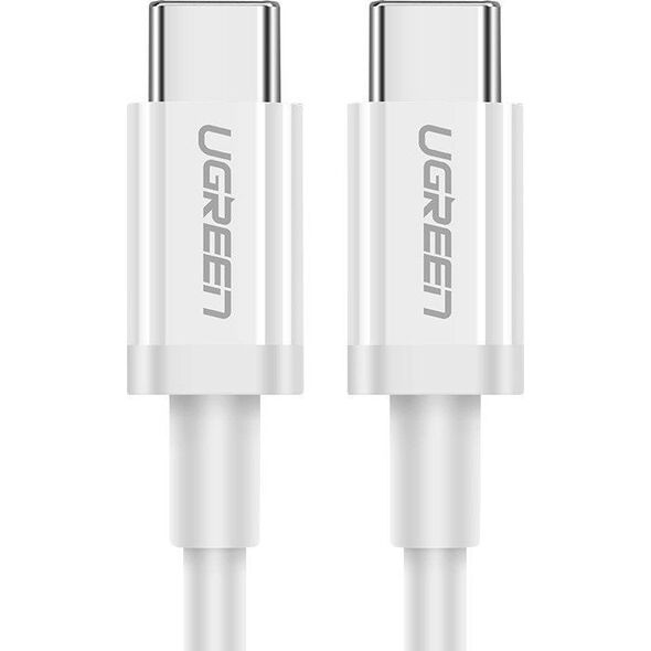 Kabel USB Ugreen USB-C - USB-C 1 m Biały (60518) 6213773 6957303865185