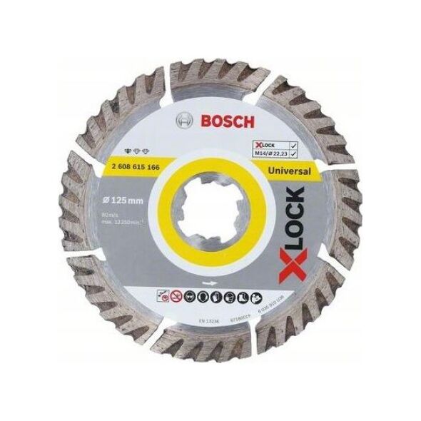 Bosch X-LOCK tarcza diamentowa do betonu 125mm (2608615166) 6222907 3165140933834