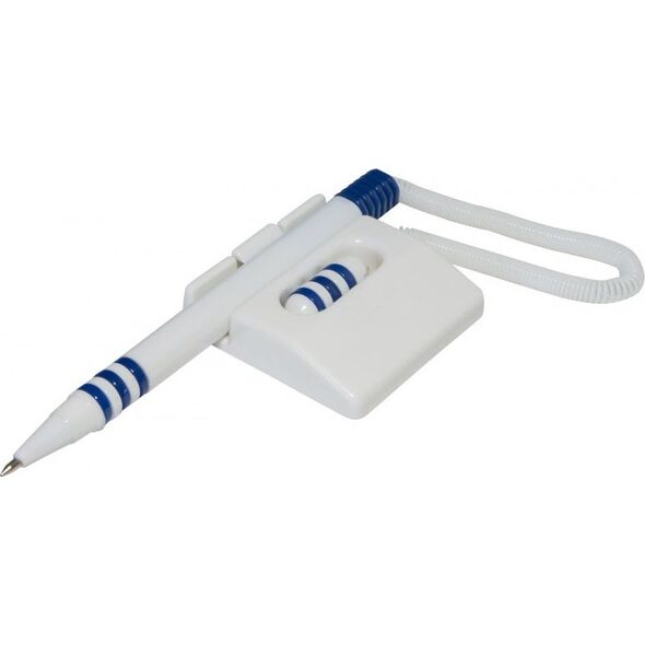 Office Products DŁUGOPIS OFFICE PRODUCTS NA SPRĘŻYNCE LEŻĄCY SAMOPRZYLEPNY BIAŁO-NIEBIESKI 6229692 5901503693650