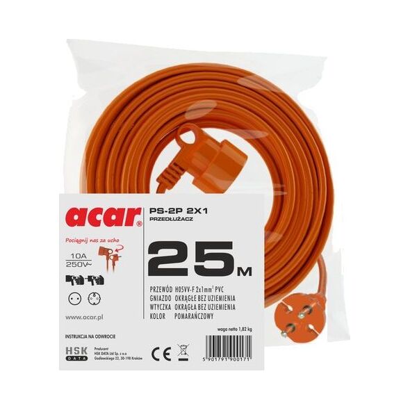 Acar Acar PS-2P 2x1 25.0m 6239554 5901791900171