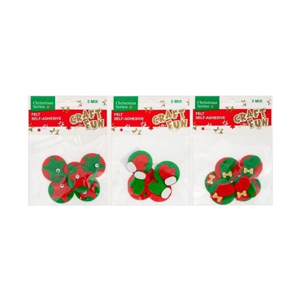 Craft with Fun CF OZDOBA BN FILC DEKORACJE SPRZYL 3MIX 60/300 6302494 5903246461619