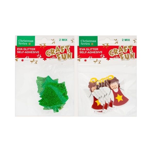 Craft with Fun CF OZDOBA BN EVA DEKORACJE SPRZYL 2MIX.PBH20/160 6302495 5903246461589