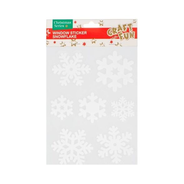 Craft with Fun CF OZDOBA BN NAKLEJKI NA SZYBE 17X29 PBH 12/288 6302549 5902643698383