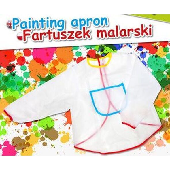 Gimboo FARTUSZEK MALARSKI GIMBOO TRANSPARENTNY 6320916 5901503686812