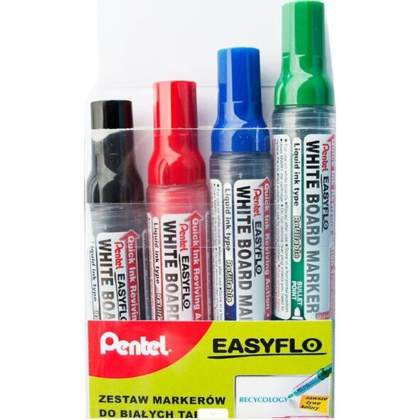 Marker suchościeralny 4 kolory w etui (MW50M) 6322010 5902894017070