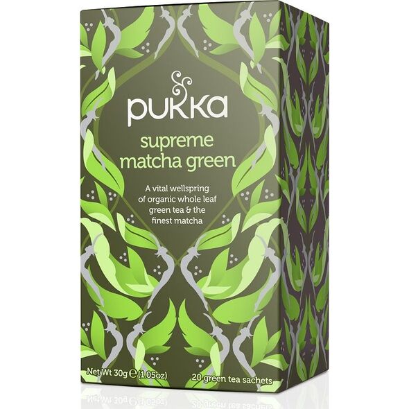 Pukka Herbs PUKKA_Herbata organiczna zielona z herbatą Matcha 20 torebek 30g 6340614 5060229012005