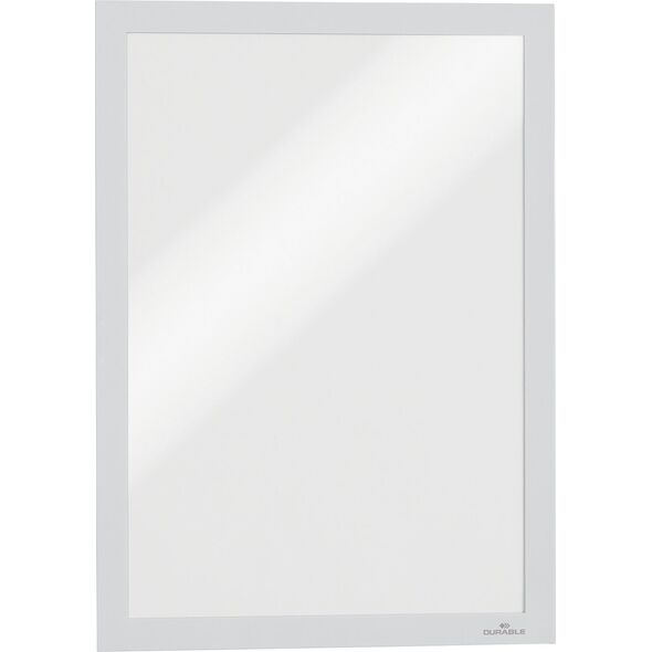 Durable A4 SAMOPRZYLEPNE RAMKI MAGNETYCZNE BIAŁE 10 SZT. 6415753 4005546406947