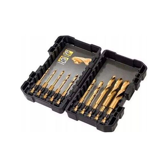 Wiertło Dewalt HSS sześciokątne 4,5 4 5 3 3,5 6 3,2 10 12 8mm 10szt. (DT50050-QZ) 6417707 5035048536810