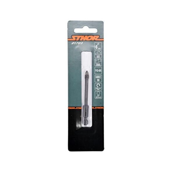 Wiertło Sthor 6mm  (21703) 6417742 5906083042195
