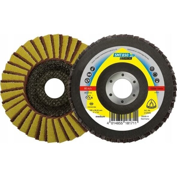 Klingspor ściernica listkowa Kombi SMT850 125mm (312559) 6417960 4014855181704