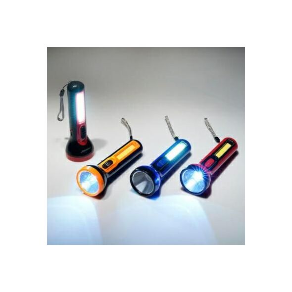 Latarka Tiross TIROSS LATARKA ŁADOWALNA LED 3W+3COB TS-1855 6419143 5901698507060