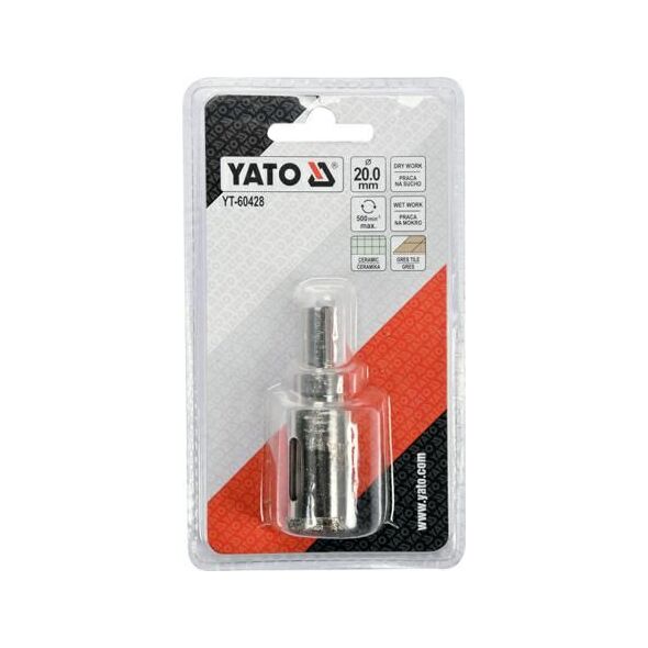 Wiertło Yato walcowe 20mm  (YT-60428) 6419570 5906083048395