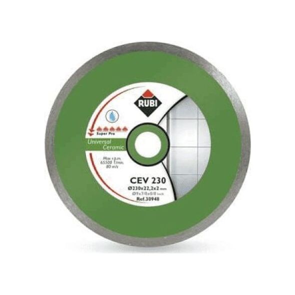 Rubi tarcza diamentowa do ceramiki CEV 200 x 25,4mm SuperPro (30946) 6420832 8413797309461
